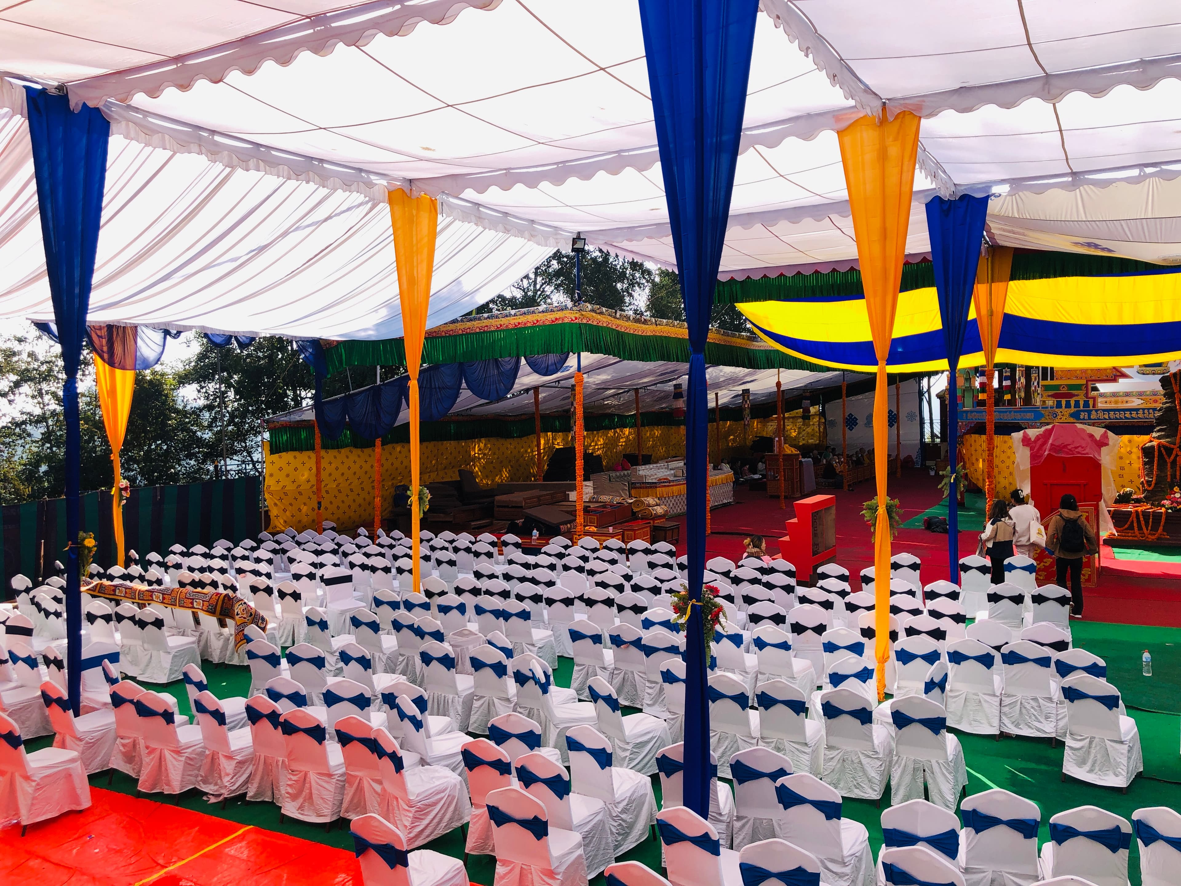 Pipe Pandal Setup